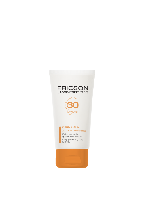SPF 30 KASDIENIS APSAUGINIS SKYSTIS NUO SAULĖS / Derma Sun  SPF 30 DAILY PROTECTING FLUID